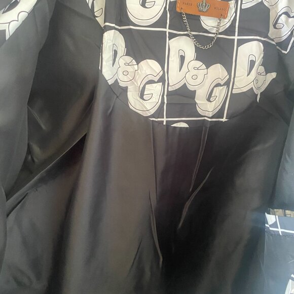 Dolce & Gabbana Quilted nylon jacket with hood and DG logo print - Picture 12 of 13